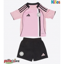 Camiseta Leicester City Tercera Equipación para niños 2025-26 manga corta (+ pantalones cortos)